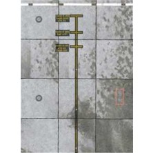 Nazca Decals Pp4 1/144 Ölçek, Parking Plate-Desıgn 4- A4 Ebat, Kartona Renkli Baskı