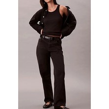 Calvin Klein Jeans Kadın Kot Pantolon LV047B909G Siyah