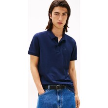 Tommy Jeans Erkek Tişört DM0DM20676 Koyu Mavi