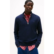 Tommy Jeans Erkek Kazak DM0DM21654 Mavi
