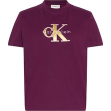Calvin Klein Jeans Kadın Tişört LV047E819G Mor