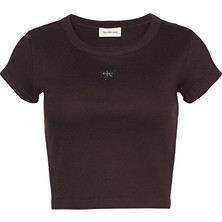 Calvin Klein Jeans Kadın Tişört LV047C200G Mor