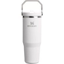 Stanley The Iceflow Flip Straw Pipetli Termos Frost 0.89 Litre Taşınabilir