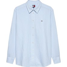 Tommy Jeans Kadın Gömlek DW0DW22209 Mavi