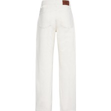 Calvin Klein Jeans Kadın Kot Pantolon LV047F712G Beyaz
