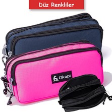 Okapi OKP-101R Kalem Çantası Düz Renk