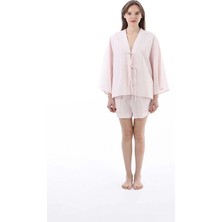 Cottons &amp; Clouds Kadın Şort Takımı CC7009 Pembe