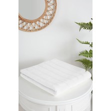 Sadem Organik Stripe Banyo Havlusu 90X150 cm