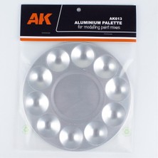 Ak Interactive Ak 613 10 Gözlü Aliminyum Boya Paleti