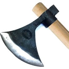 Özkaya Keserli Saplı Büyük Ay Balta 90 cm - Dövme Çelikten