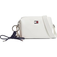 Tommy Jeans Kadın Çapraz Çanta AW0AW18456YBL Ekru