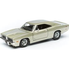 Maisto 1/25 1969 Dodge Charger R/t Model Araba Gümüş