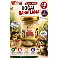 Matatabi Cats MAGIC POWDER %100 Doğal Matatabi Tozu 40 ml