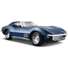 Maisto 1/24 1970 Chevrolet Corvette Model Araba Kırmızı
