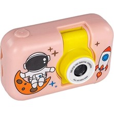 Acton Full Hd Dijital Çocuk Fotoğraf Makinesi Pembe