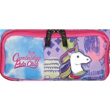 CPC Vkn 4063 Cambridge Polo Club Unicorn Kalem Çantas 2 Bölme Mor