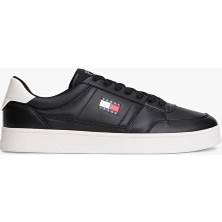 Tommy Jeans Erkek The Greenwich New Ess Ayakkabı EM0EM01574BDS Siyah