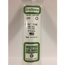 Evergreen 229 7,10*355 mm Yuvarlak PROFIL-3ADET -Beyaz