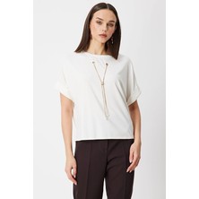 Onfashion Kadın Bluz 71379 Ekru