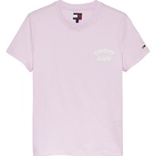 Tommy Jeans Kadın Tişört DW0DW22310 Pembe