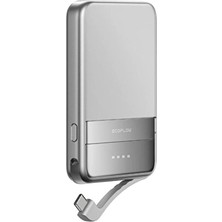 Ecoflow Rapıd Manyetik Powerbank (Gümüş) EF-RAPID5000-EU