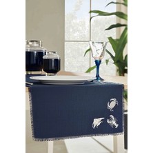 Cottons &amp; Clouds Marine Rope Runner 35 x 115 cm