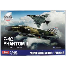 Zoukei Mura SWS48-06 1/48 Ölçek, F-4c Phantom Iı Savaş Uçağı, Plastik Model Kiti