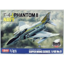 Zoukei Mura SWS48-09 1/48 Ölçek, F-4j Phantom Iı (Navy) Savaş Uçağı, Plastik Model Kiti