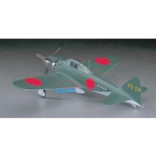 Hasegawa JT72 9072 1/48 Ölçek, Mitsubishi A6M5C Zero Fighter Type 52 Hei, Savaş Uçağı Plastik Model Kiti