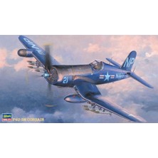 HASEGAWAJT75  9075 1/48 Ölçek, F4U-5N Corsair, Savaş Uçağı Plastik Model Kiti
