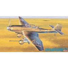 Hasegawa JT54 9054 1/48 Ölçek, Junkers JU87G-2 Stuka Anti Tank, Savaş Uçağı Plastik Model Kiti