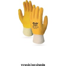 Beybi Kn-2 Plus Sarı Nitril Eldiven  No:9