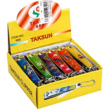 Taksun Çiçekli Büyük Tırnak Makası