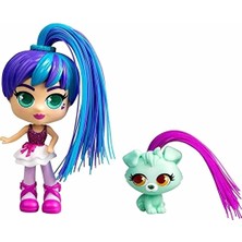 Neco Silverlit Curli Girls Bebek ve Hayvan 2'li Set