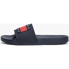 Tommy Jeans Erkek Pool Slide Ess Terlik EM0EM01191C1G Lacivert