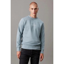 Calvin Klein Jeans Erkek Sweatshirt J30J327119 Gri/gri