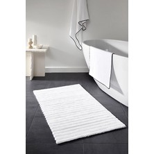 Cottons &amp; Clouds Stripe Banyo Paspası 61 x 102 cm