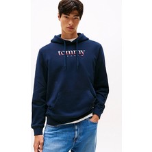 Tommy Jeans Erkek Sweatshirt DM0DM22113 Indıgo