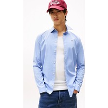 Tommy Jeans Erkek Tişört DM0DM04405 Lila/mor