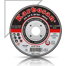 Karbosan Thinline (Ince) Düz Metal Kesme (180X1.9X22 A)