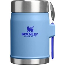 Stanley Klasik Paslanmaz Çelik Yemek Termosu Kaşıklı Blue Sky 0,40 Litre