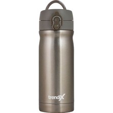 Umix Trendix U1800-SK Çelik Matara 350ML Süt Kahve