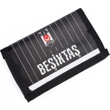 Me 25380 Beşiktaş Cüzdan Ince Çubuk Desenli