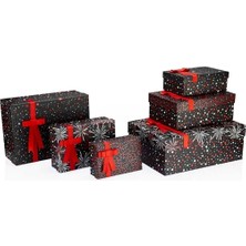 Gıpta BX6641 Festıve Dikdörtgen Lüx 6lı Kutu Set