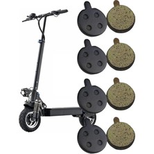 EYM Scooter Bej Onvo Elektrikli Scooter 012 Uyumlu Scooter Fren Balatası (4 Çift) ve Balata Çeşitleri