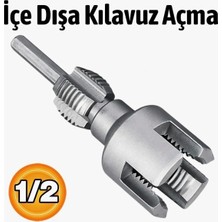 Anşin Iç ve Dış Pvc Pprc Plastik Boru Iç ve Dış Diş Açma Aparatı 1/2'' 20 mm Pafta