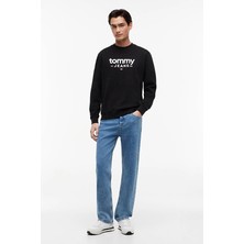 Tommy Jeans Erkek Sweatshirt DM0DM23392 Siyah
