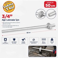 İzeltaş Izeltaş İZL4500 3/4'' Ağır Tip Lokma Boru Anahtarı T Kol Anahtar 500 mm