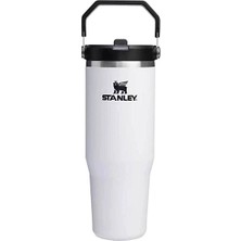 Stanley The Iceflow Flip Straw Pipetli Termos Chalk 0.89 Litre