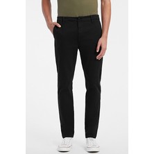 Guess Jeans Chino Erkek Pantolon M4YB33WGB5A Siyah